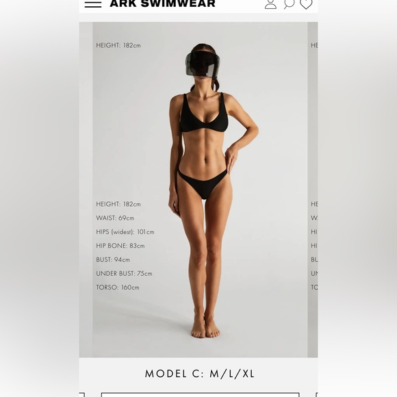 NWT Ark Swimwear Granny Floral String Bralette and bottom - Picture 9 of 9